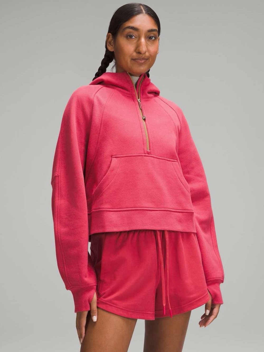 Lululemon Scuba Oversized Half-Zip Hoodie
Vintage Rose (First Release) Size M/L